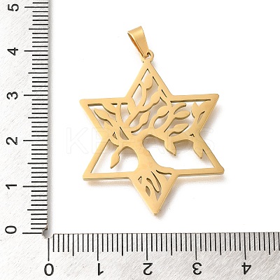 304 Stainless Steel Pendants STAS-S144-16G-B-1