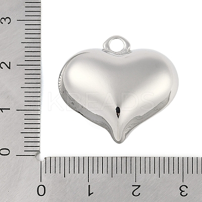 Hollow Brass Pendants for Valentine's Day KK-M289-03W-P-1
