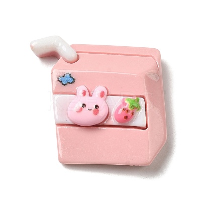 Opaque Cartoon Resin Cabochons CRES-D027-01D-1