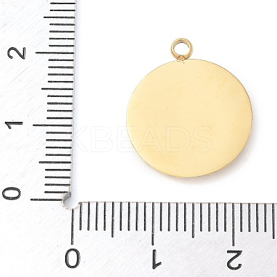 Ion Plating(IP) 304 Stainless Steel with Rhinestone Charms STAS-Q345-02G-02-1