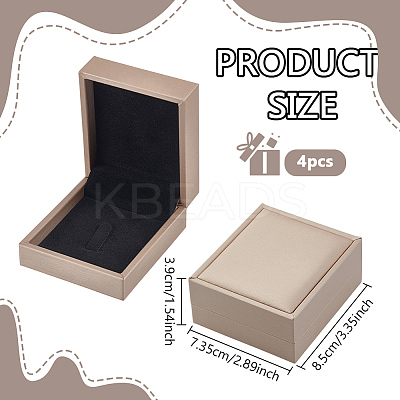 PU Leather Brooches Package Boxes CON-WH0086-232B-1