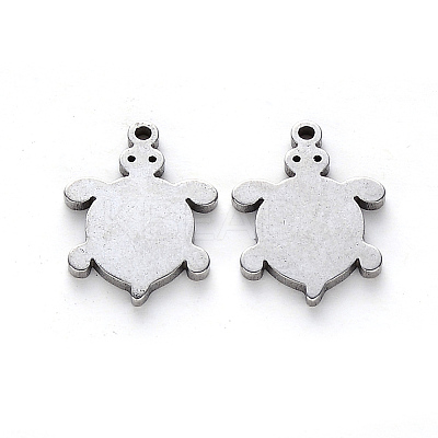 Tarnish Resistant 304 Stainless Steel Charms STAS-N092-76-1