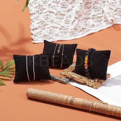 Velvet Pillow Jewelry Bracelet Watch Display BDIS-I001-01-1