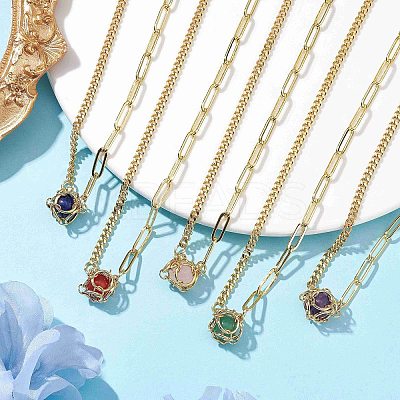 Natural Cultured Freshwater Pearl Beads Necklaces NJEW-JN04711-1
