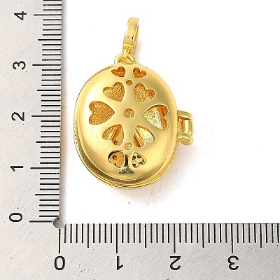 Brass Micro Pave Clear Cubic Zirconia Pendants FIND-Z041-14A-1
