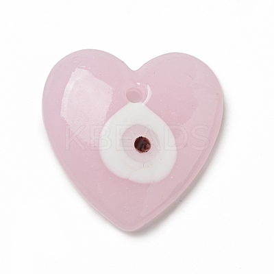Handmade Evil Eye Lampwork Pendants LAMP-G153-03-1