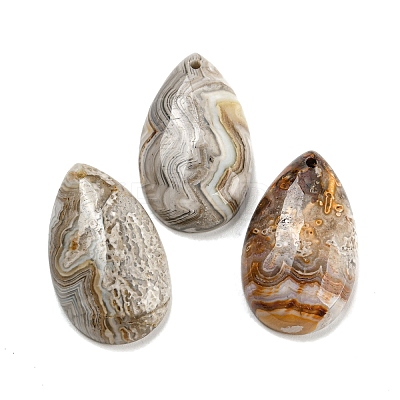Natural Mixed Gemstone Pendants G-F760-01A-1