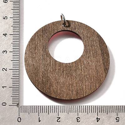 Poplar Wood Pendants FIND-B045-06-1