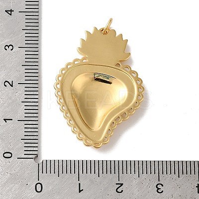 Rack Plating Brass Enamel Pendants KK-G504-25B-03-1