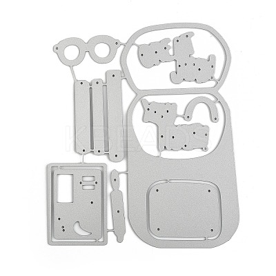 Carbon Steel Cutting Dies Stencils DIY-G029-22MP-1
