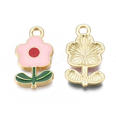 Eco-Friendly Zinc Alloy  Pendants ENAM-R051-12-03G-NR-1