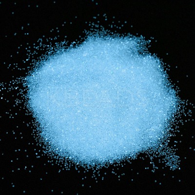 Luminous Glow in the Dark Transparent Mini Glass Round Beads GLAA-F124-A04-1