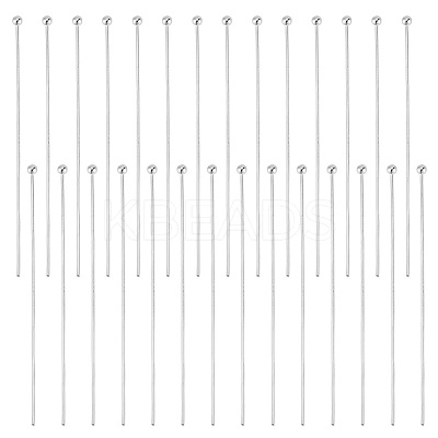 100Pcs Brass Ball Head Pins KK-BBC0011-51P-1