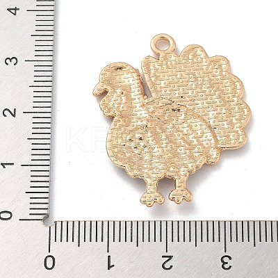 Alloy Enamel Pendants ENAM-A008-31KCG-01-1