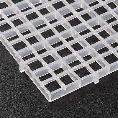 Plastic Fish Tank Organizer Grid Separator AJEW-WH0007-35A-1