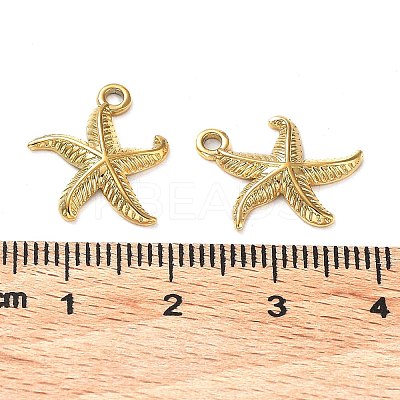 Ion Plating(IP) 304 Stainless Steel Pendants STAS-M323-33G-1