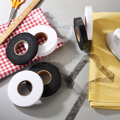 6Rolls 6 Style Non-woven Fabrics Polyamide Double-sided Hot Melt Adhesive Film DIY-CD0001-43-1