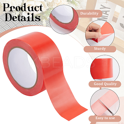 1 Roll Polyethylene & Gauze Adhesive Tapes for Fixing Carpet AJEW-CP0006-91A-03-1