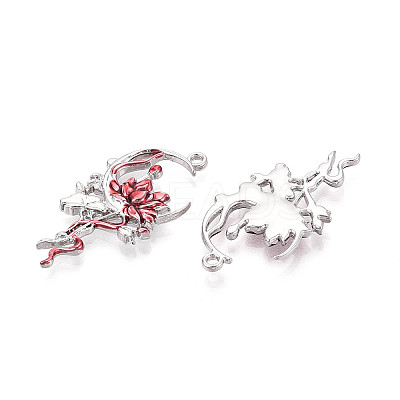 Rack Plating Spray Painted Alloy Pendants PALLOY-N181-01P-1