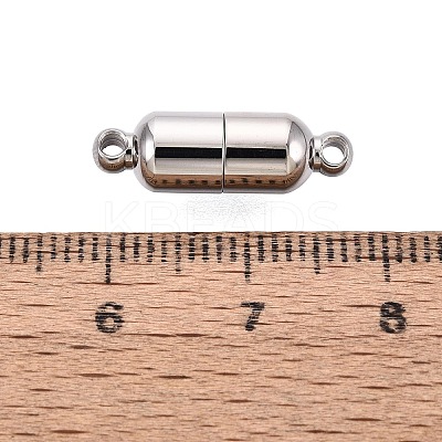 304 Stainless Steel Magnetic Clasps STAS-N127-01A-P-1