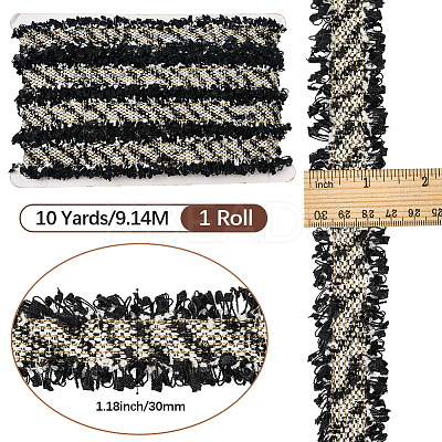 Polyester Lace Trim OCOR-WH20003-25A-1