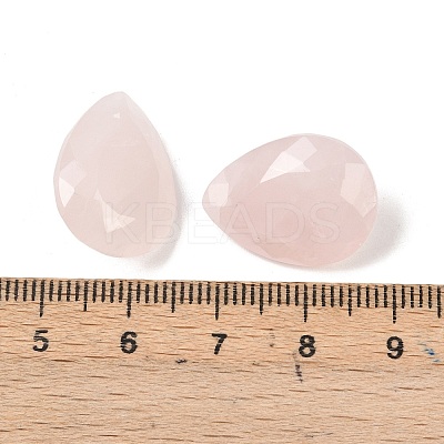Natural Rose Quartz Cabochons G-D348-05B-1
