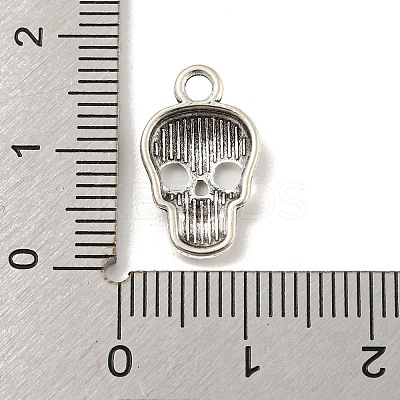 Tibetan Style Alloy Pendants TIBE-L013-09AS-02-1