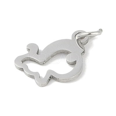 Non-Tarnish 304 Stainless Steel Pendants STAS-L279-001P-07-1