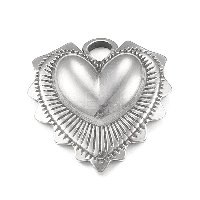 Non-Tarnish 304 Stainless Steel Pendants STAS-F287-36P-1