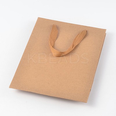 Rectangle Kraft Paper Bags AJEW-L048D-02-1