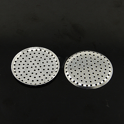 Aluminum Finger Ring/Brooch Sieve Findings FIND-D005-01-1