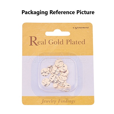 Brass Stud Earring Findings X-KK-S345-260G-1