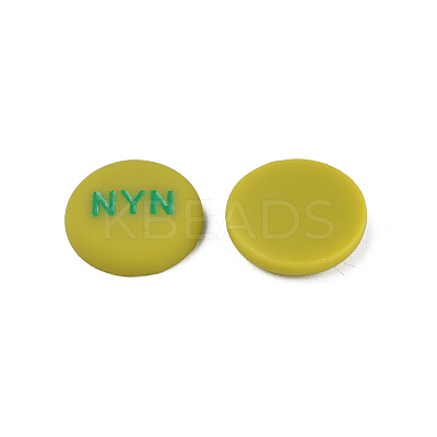 Acrylic Enamel Cabochons KY-N015-204C-1