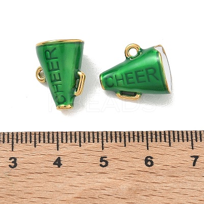 304 Stainless Steel Enamel Pendants STAS-L316-16G-01-1
