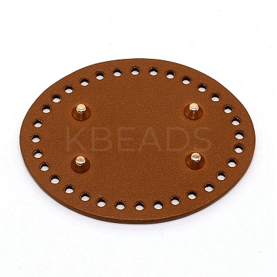 PU Leather Oval Bottom FIND-WH0077-66A-1