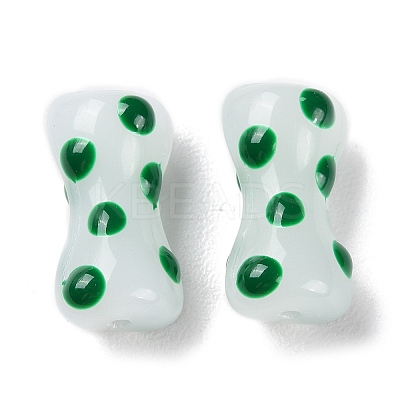 Handmade Bumpy Lampwork Beads LAMP-C012-01C-1