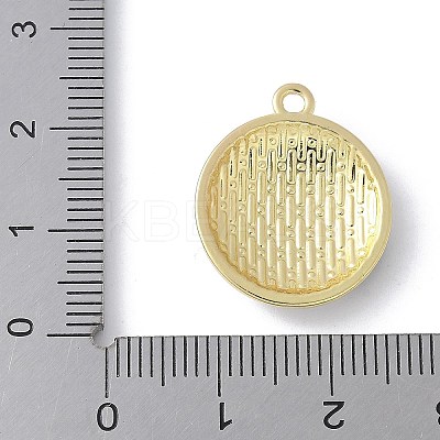 Alloy Enamel Pendants PALLOY-R153-02G-04-1