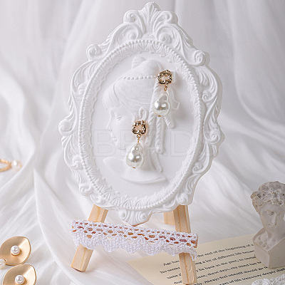 Wood and Gypsum Photo Frames WOOD-WH0029-28-1