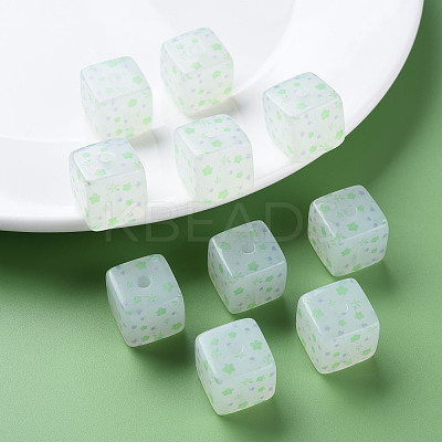 Printed Acrylic Beads MACR-S374-11C-04-1