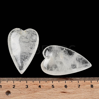 Natural Quartz Crystal Pendants G-D087-02B-1