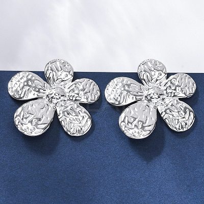 304 Stainless Steel Stud Earrings for Women EJEW-K306-13P-1