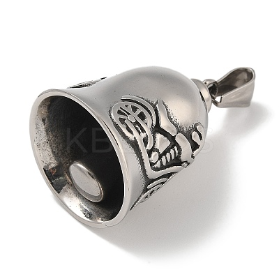 304 Stainless Steel Big Pendants STAS-Z097-01AS-06-1