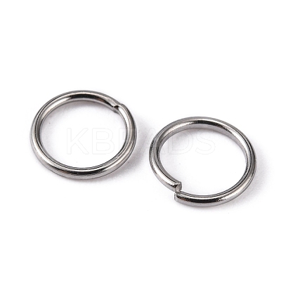 Tarnish Resistant 304 Stainless Steel Open Jump Rings X-STAS-E067-05-7mm-1