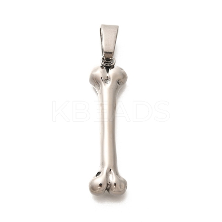 Anti-Tarnish 304 Stainless Steel Pendants STAS-Z110-45P-1