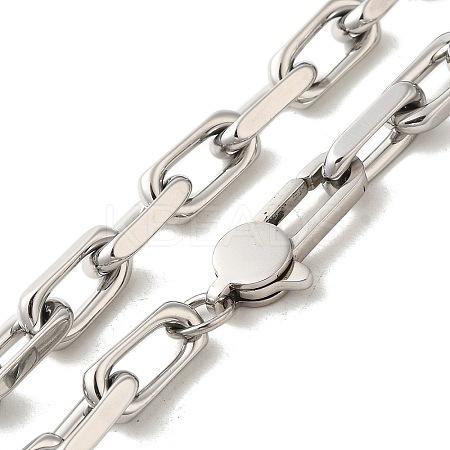 304 Stainless Steel Cable Chain Necklaces NJEW-L173-020P-1