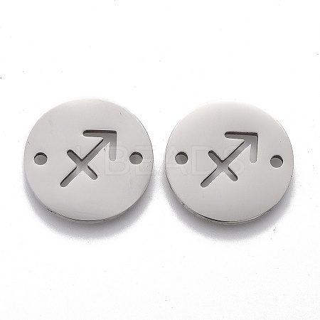 Tarnish Resistant Polishing 201 Stainless Steel Links Connectors LS-STAS-Z001-A-02P-1