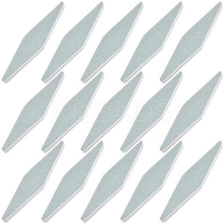 20Pcs PVC Sponge Silver Polishing Strips PVC-SC0001-18-1