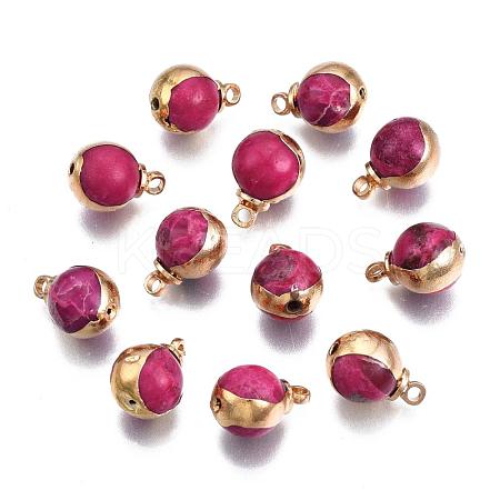 Natural Regalite/Imperial Jasper/Sea Sediment Jasper Charms G-T111-11E-1