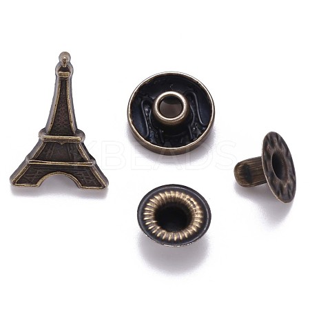 Brass Snap Buttons X-SNAP-S012-003-RS-1
