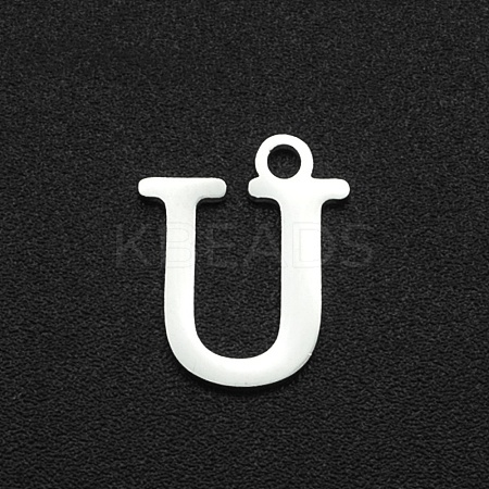 Non-Tarnish 201 Stainless Steel Charms STAS-N090-LA060-U-1